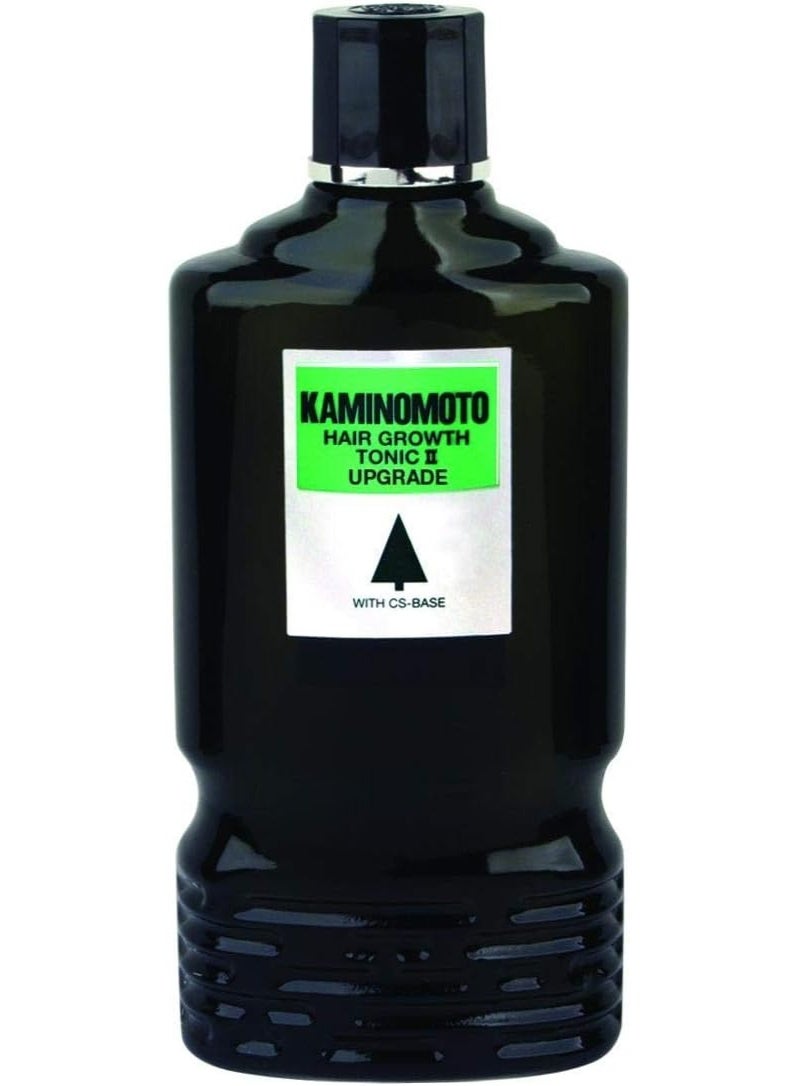 Kaminomoto hair growth tonic ii 180 ml stops hair loss, black